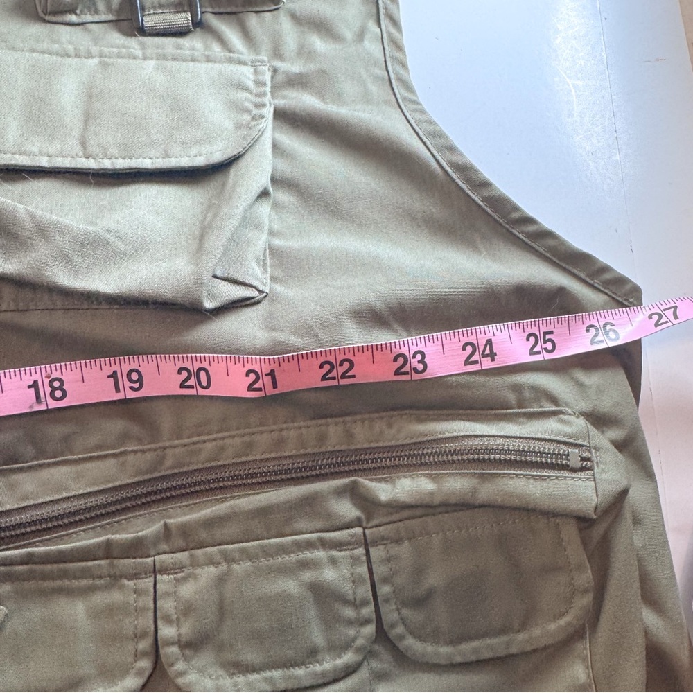 Werter’s XL Utility Fishing Vest Khaki Multi Pocket Outdoor Travel - Picture 7 of 11